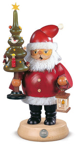 Müller - Mueller - Santa Claus With Tree - Incense Smoker - Medium