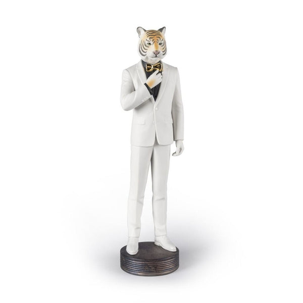 Load image into Gallery viewer, Lladro Tiger Man Figurine
