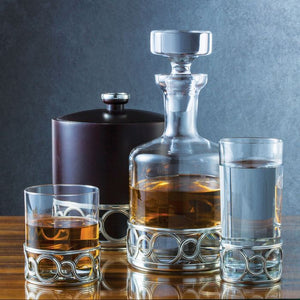 Royal Selangor Medallion Whisky Decanter