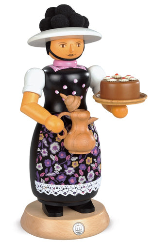 Müller - Mueller - Black Forest Woman - Incense Smoker