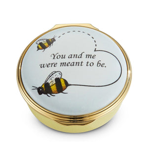 Halcyon Days "Bee" Enamel Box