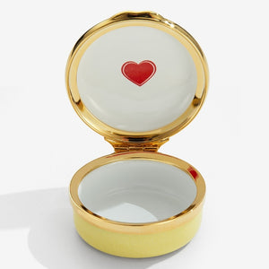 Halcyon Days "Bee" Enamel Box