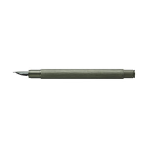 Faber-Castell NEO Slim Fountain Pen, Aluminum Olive Green