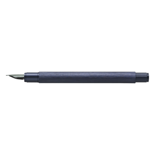 Load image into Gallery viewer, Faber-Castell NEO Slim Fountain Pen, Aluminum Dark Blue
