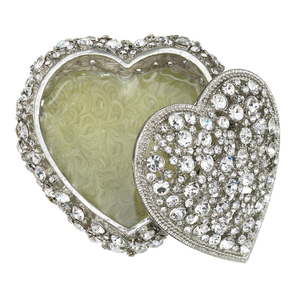 Load image into Gallery viewer, Olivia Riegel Silver Princess Heart Box
