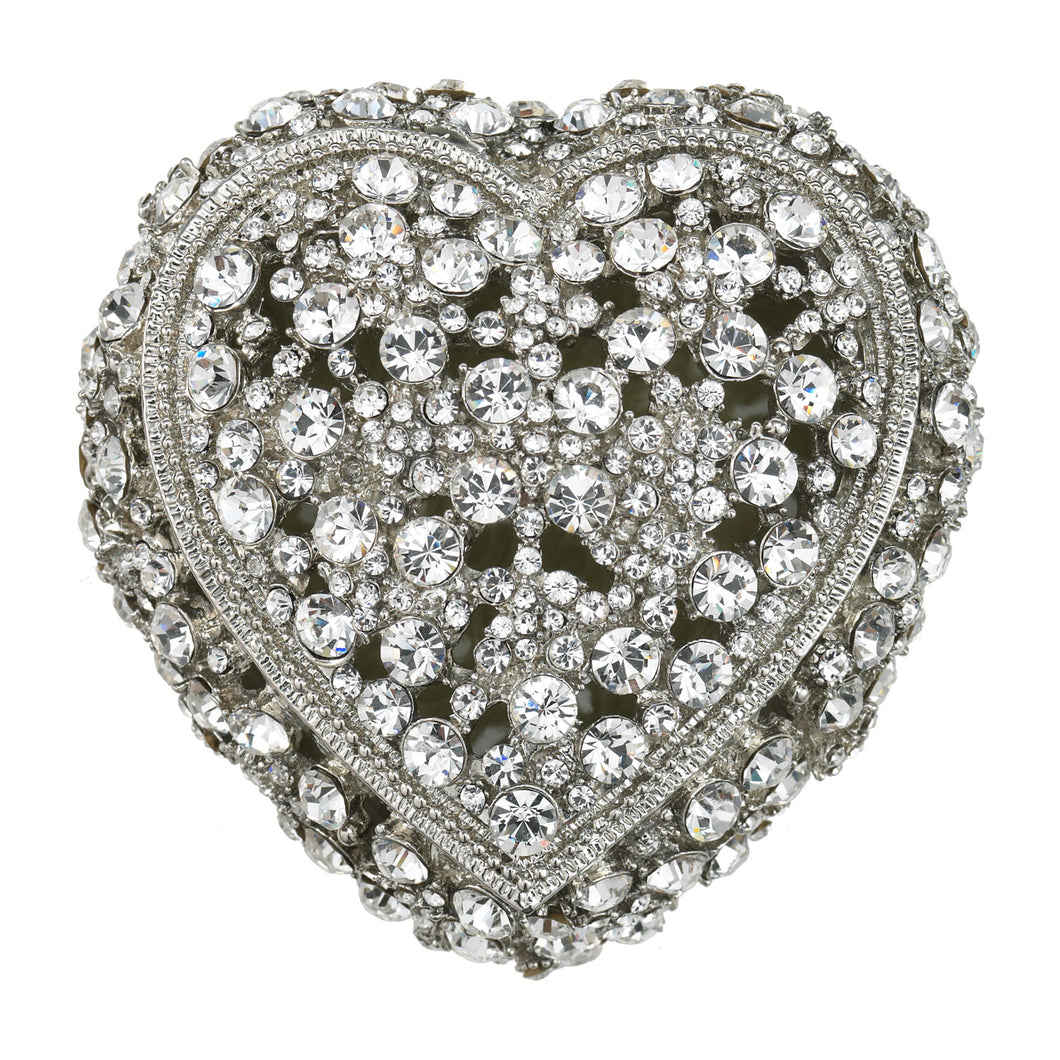 Olivia Riegel Silver Princess Heart Box