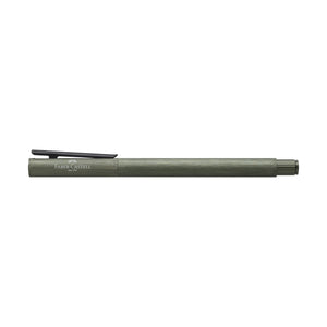 Faber-Castell NEO Slim Fountain Pen, Aluminum Olive Green