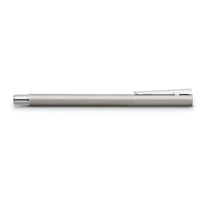 Faber-Castell NEO Slim Fountain Pen, Matte Stainless Steel