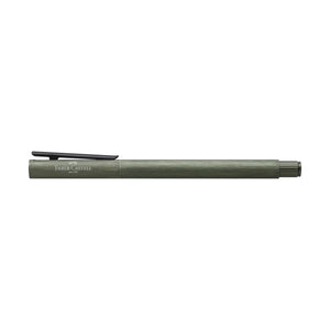 Faber-Castell NEO Slim Rollerball Pen, Aluminum Olive Green