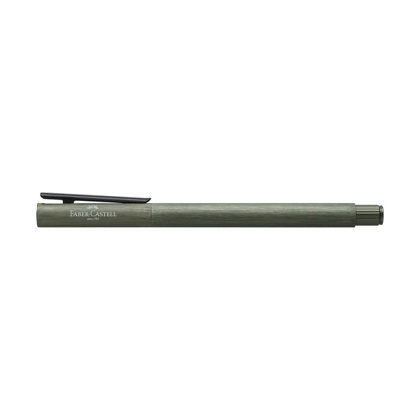 Load image into Gallery viewer, Faber-Castell NEO Slim Rollerball Pen, Aluminum Olive Green
