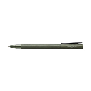 Faber-Castell NEO Slim Rollerball Pen, Aluminum Olive Green